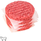 Smash burger alap 100% marha húspog. gyf.150g/12cm átm. (Trimex)